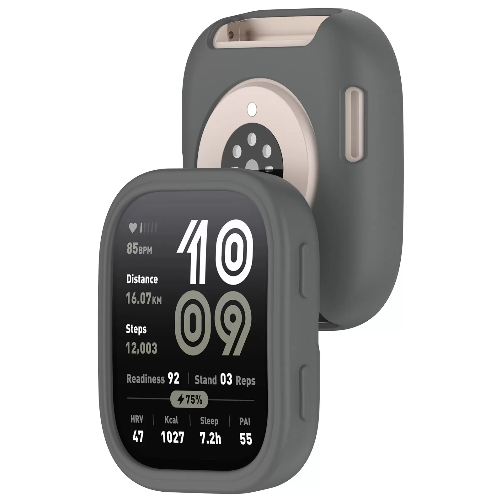 INF Silikonskyddsfodral för Amazfit Bip 6 (A2435) Grå