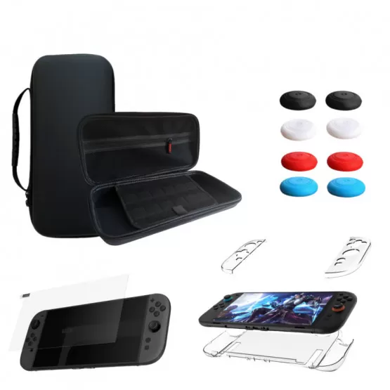 INF Nintendo Switch 2 Tillbehör 11-i-1 Skyddskit