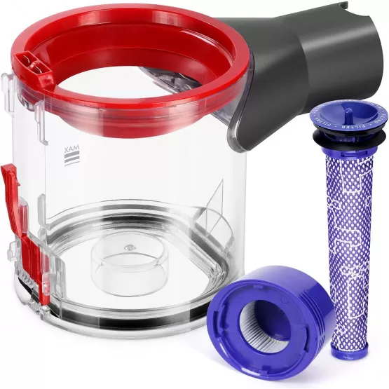 INF Dyson V8 Dam Behållare med Filterbyte