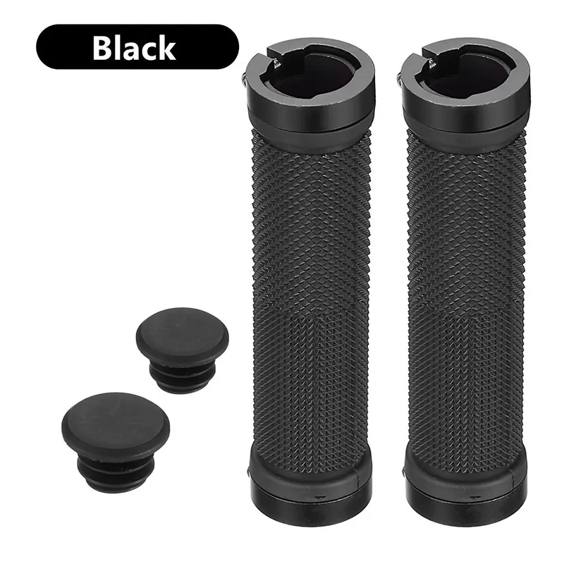 INF Mountain Bike Handlebar Grips - Enhanced Comfort & Control Svart