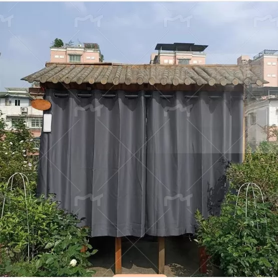 INF Utomhuspaviljonggardiner (2,0x2,5 m med krokar/enkel panel)