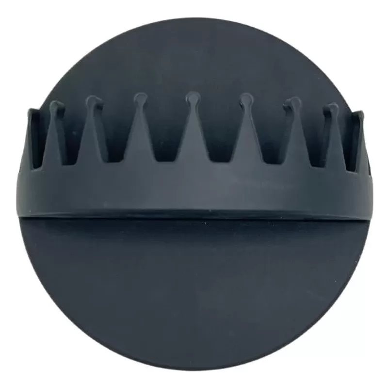 INF Silikonsil för duschbrunn - Hårfälla för att förhindra stopp Svart