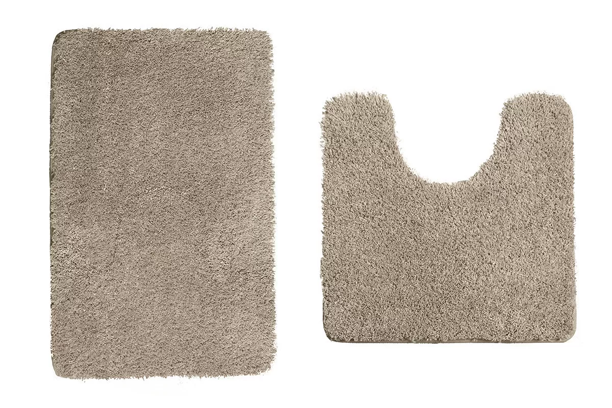 INF Halkskyddad badrumsmatteset, 2-delat absorberande badrumsmatteset