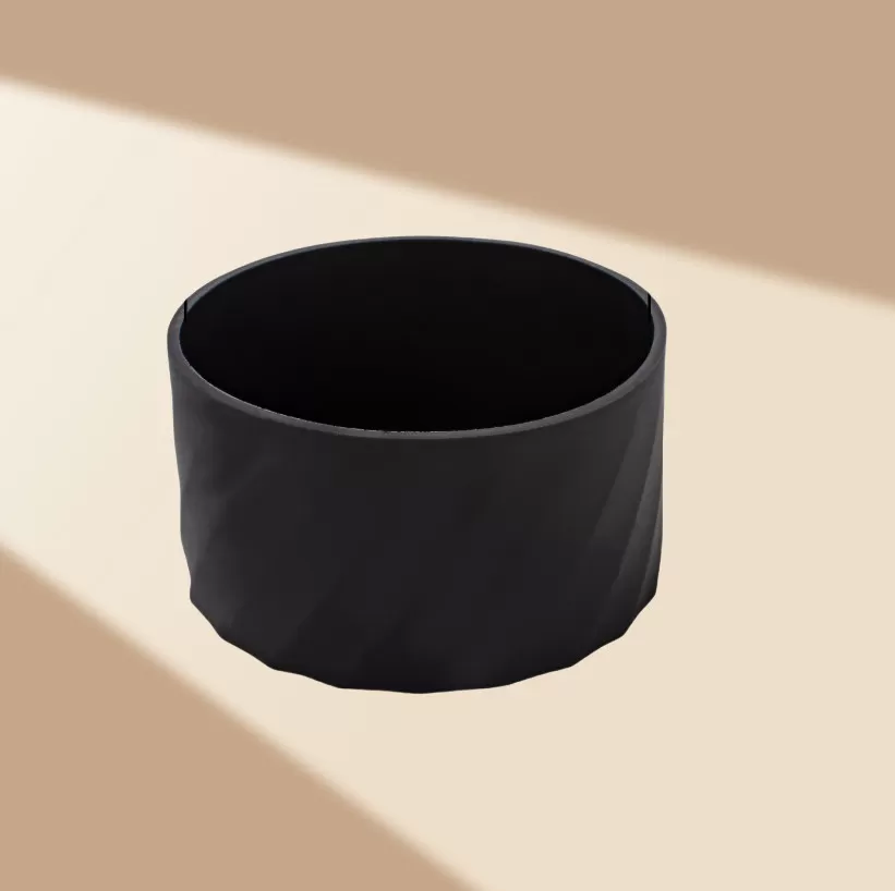 INF Halkfri silikonstövel för Stanley Cup tillbehör 7,5 cm