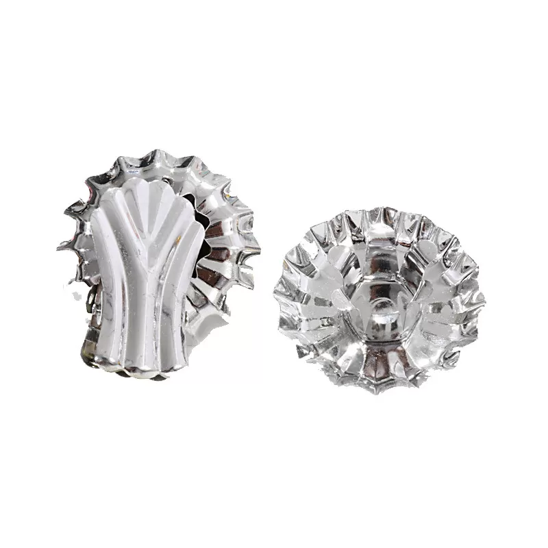 INF Silver Ljusstake Klämmor för Julgran - 10-pack