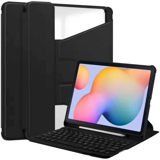 INF Samsung Tab S7/S8 Bluetooth Tangentbordsfodral KPH-030 Svart