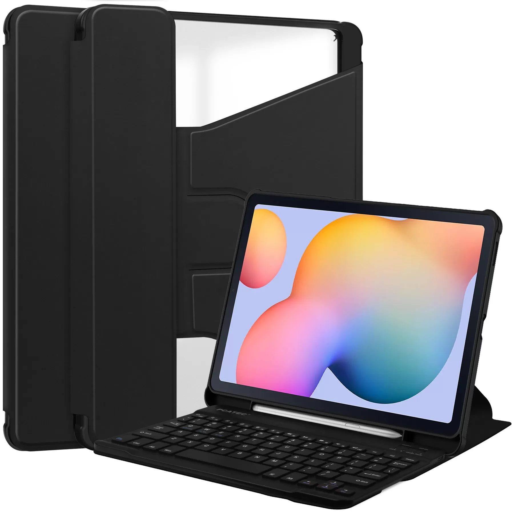 INF A7 Lite 8.7" Bluetooth-tangentbordsfodral med pennhållare