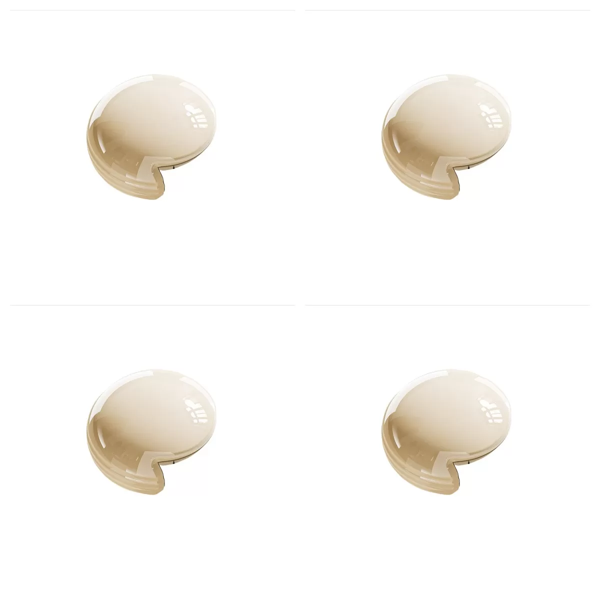 INF Lotus Design Beige Hörnskydd - 4-pack Säkerhet