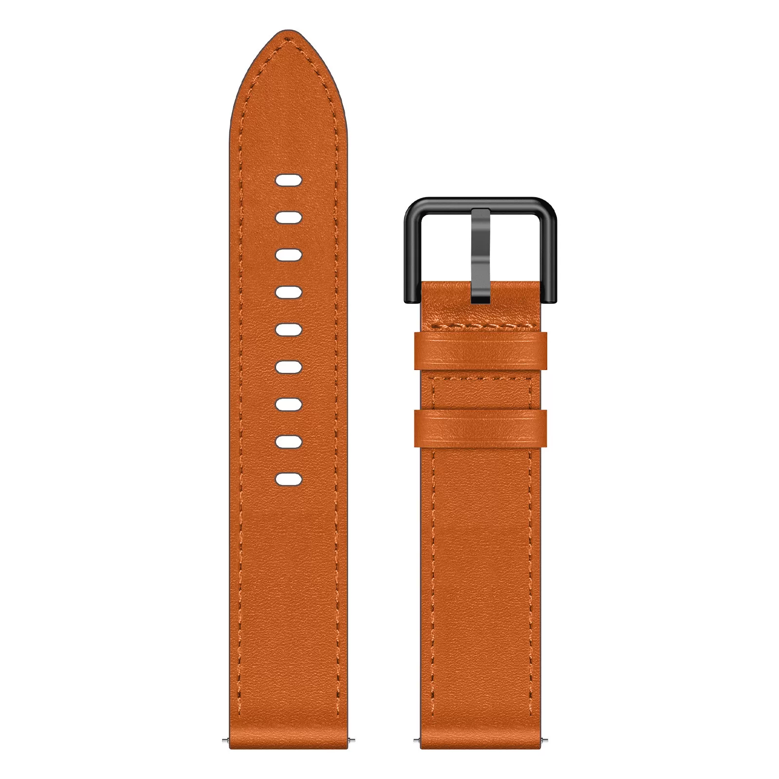 INF Premium Läder Klockarmband för Samsung Galaxy Watch Brun 20 mm