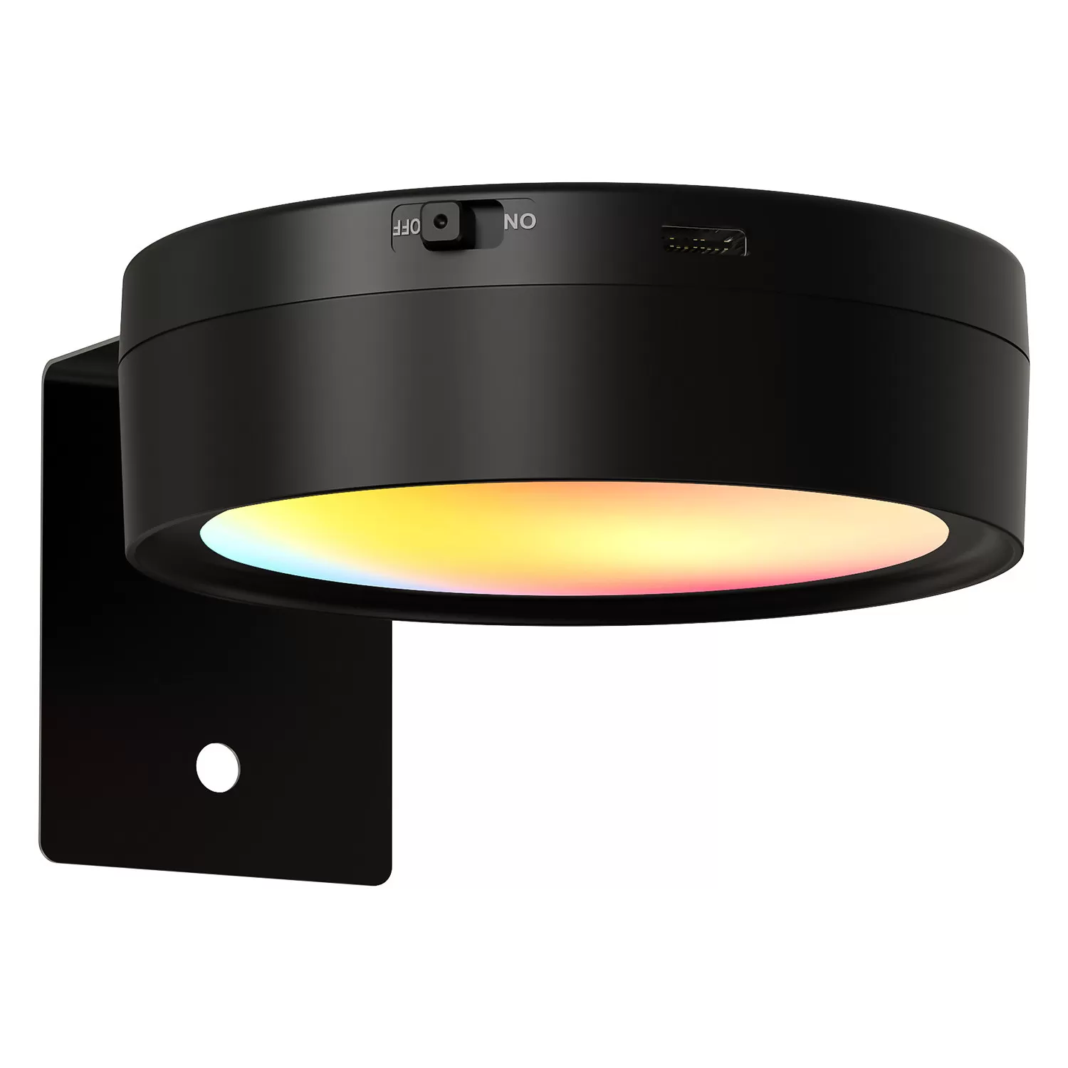 INF Konstdisplaylampa Svart Skal 13 Färger - 6 Lampor & Fjärrkontroll