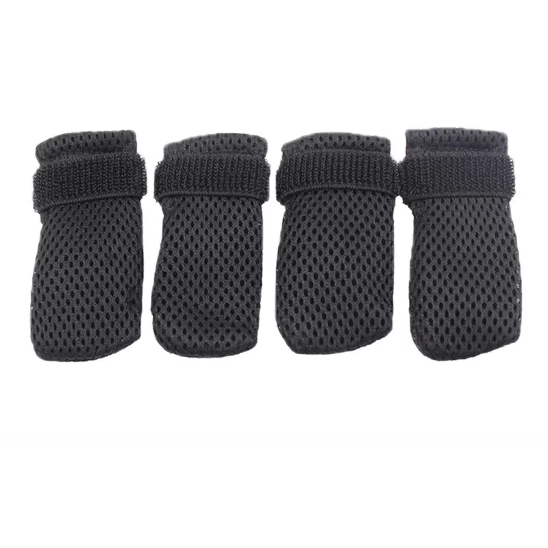 INF XL Universella tasskyddsskor för katt och hund - Svart