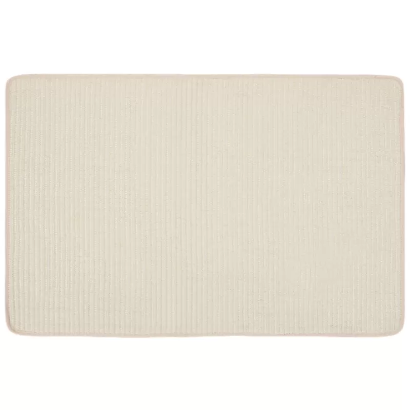 INF Långt soffskydd i jute för kattskrap - Vit