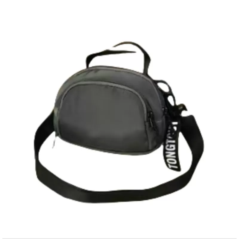 INF Snygg axelväska i nylon för män Grå