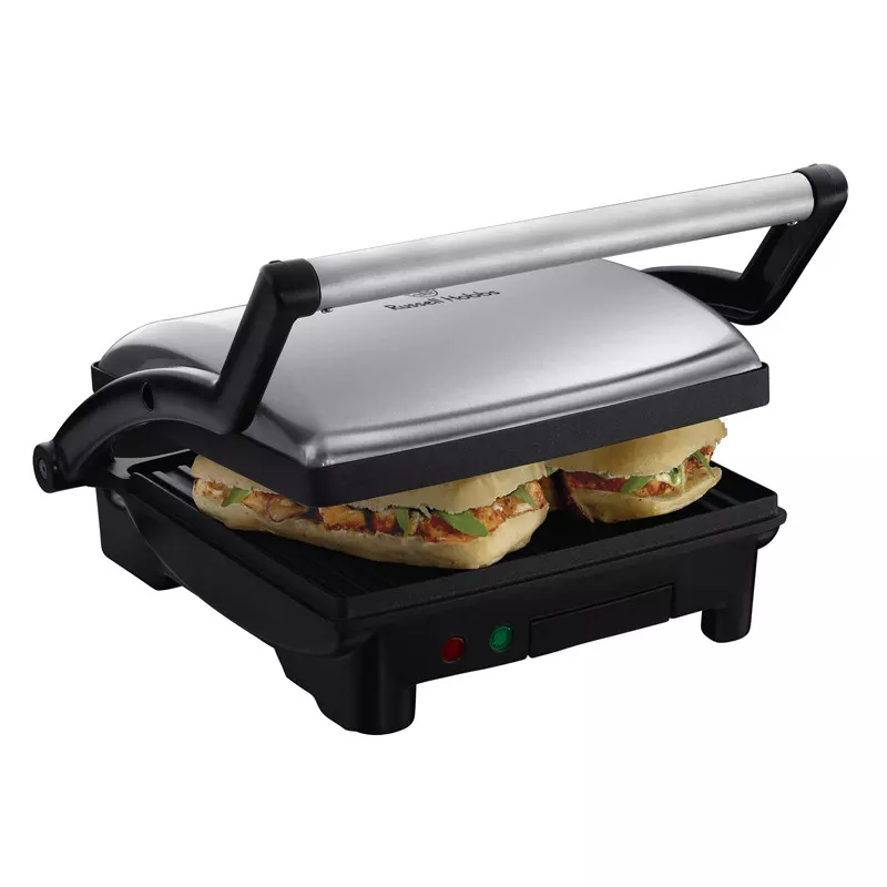 Russell Hobbs Panini Grill Cook Home 3-in-1