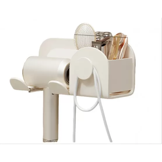 INF Ziwoo SE Hårföntorkhållare - Aluminiumlegering, Platsbesparande design model 2