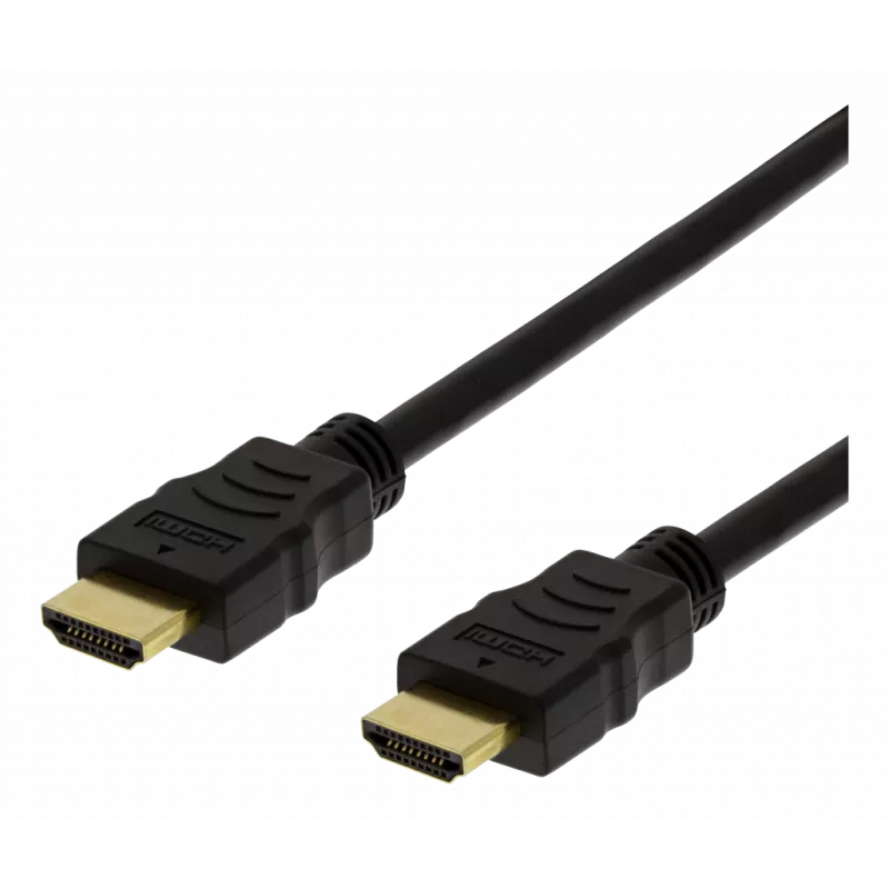 deltaco High-Speed Flex HDMI cable, 7M, 4K UHD, black