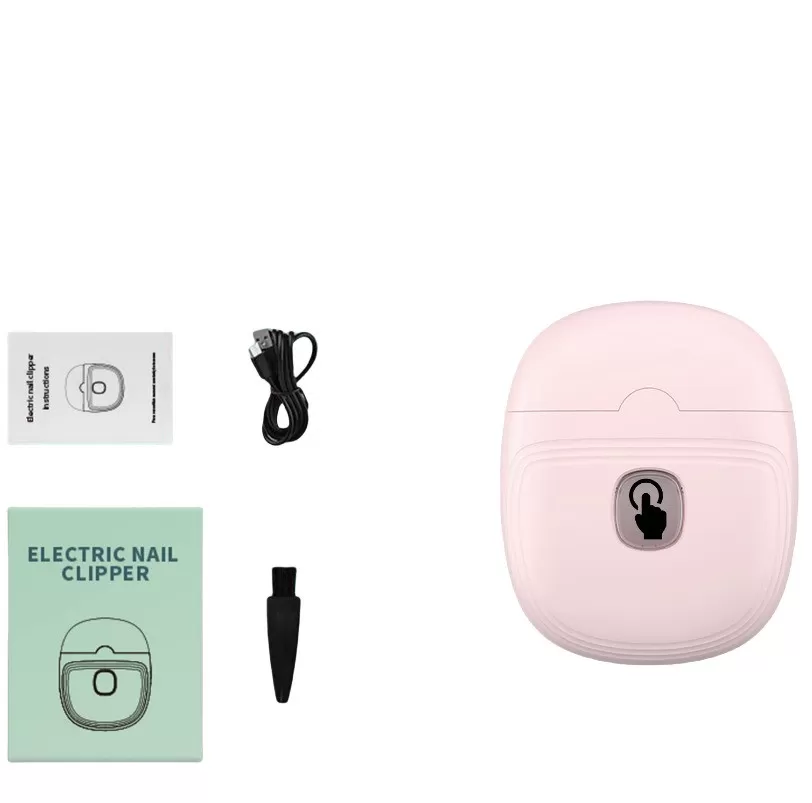 INF Elektrisk nagelklippare: Säker, smidig och enkel trimning Rosa