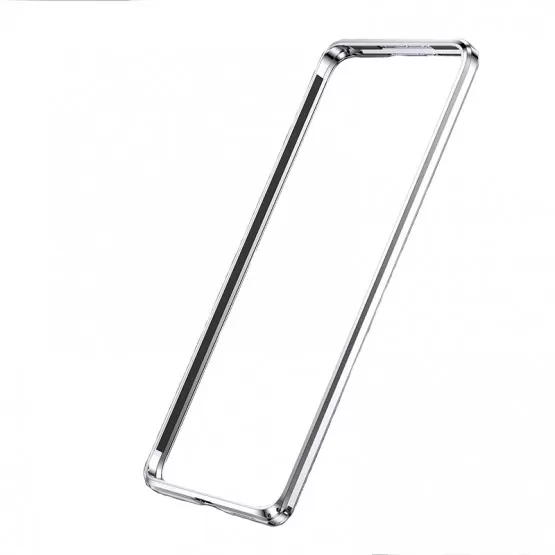 INF Stötfångarskal i aluminiumlegering för iPhone 13 Pro Max Silver