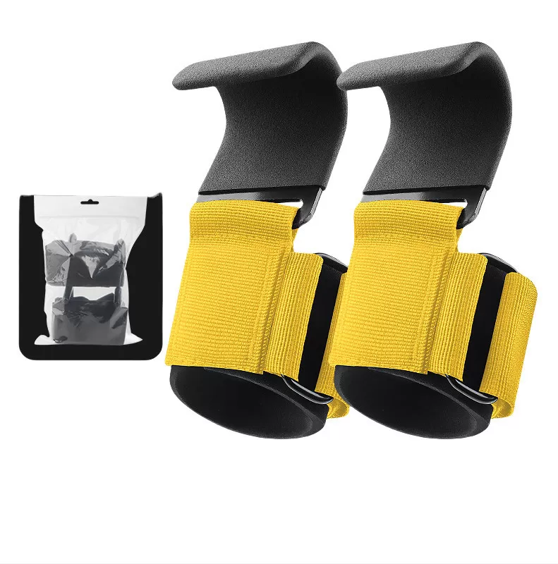 INF Upgraded Lifting Grips Straps for Pull-Ups - 2 Pack Gul