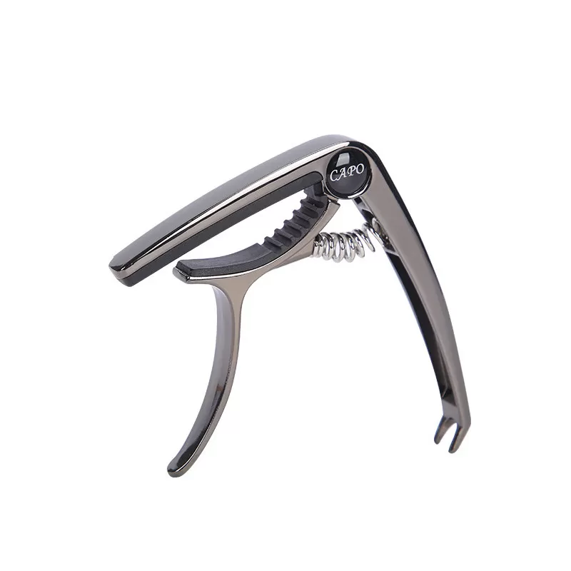 INF Zink Alloy Gitarr Capo - Gun Black med Färgbox