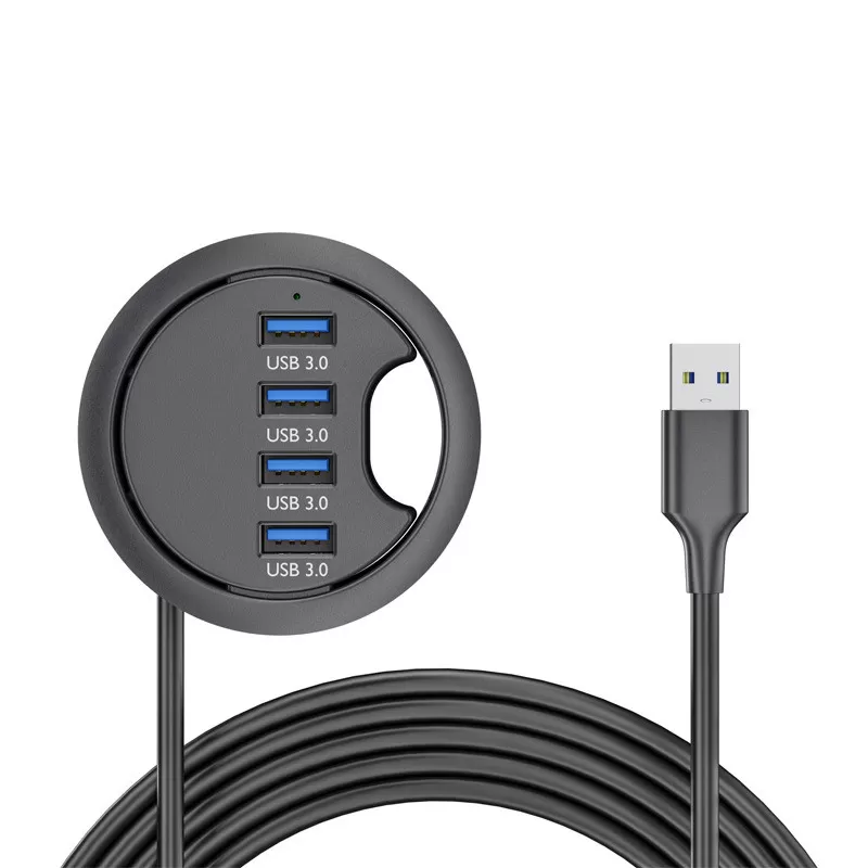 INF USB 3.0 4-Port Hub: Höghastighetsdataöverföring & Expansion