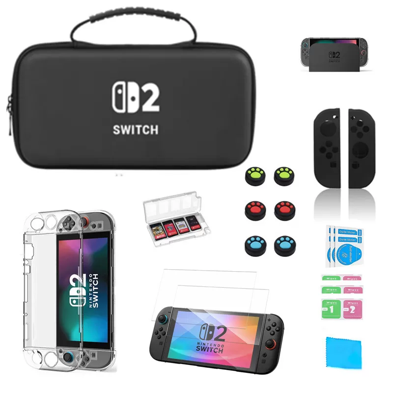 INF Premium Nintendo Switch 2-fodral & Förvaringsväska för tillbehör