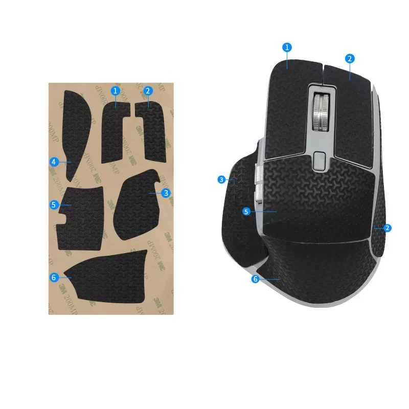 INF Förbättrat grepp mus-skin för Logitech MX Master 3/3s