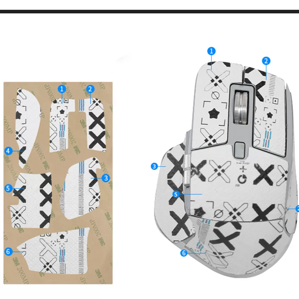 INF Halkfria musklister för Logitech MX Master 3s