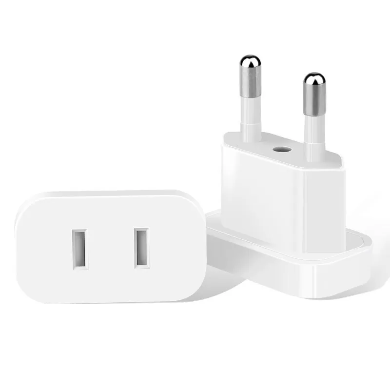 INF Europeisk Standard Vit Kontakt 4.0mm Reseadapter
