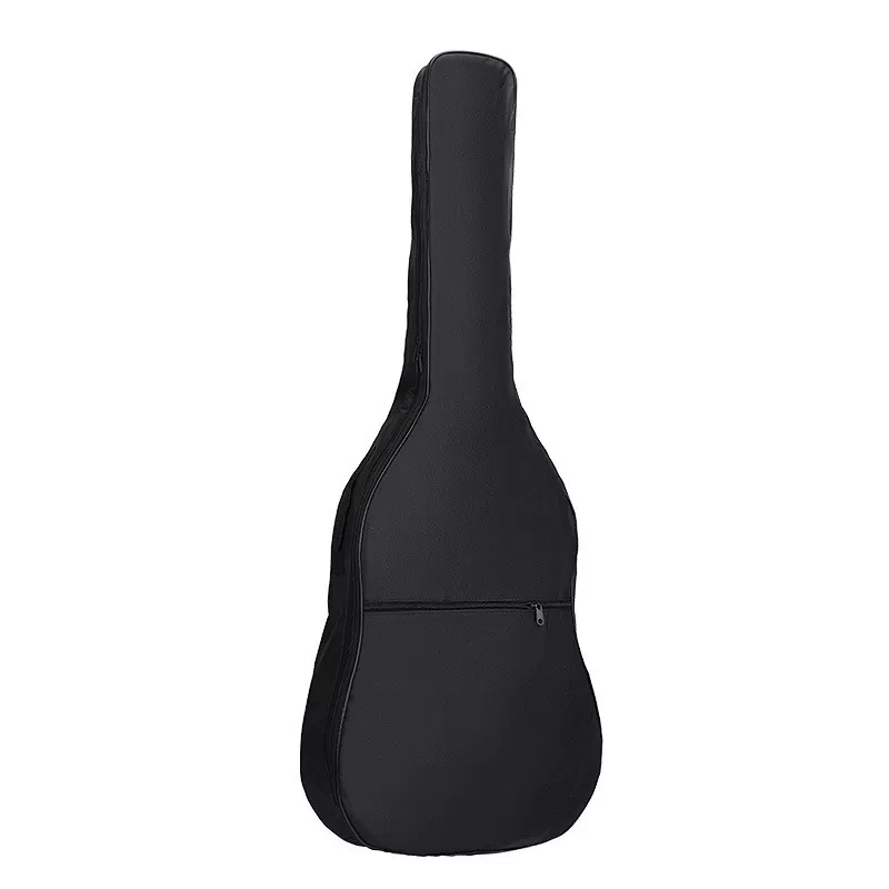 INF 38-39 Tum Gitarrväska Vadderad Gig Bag Ryggsäck Svart