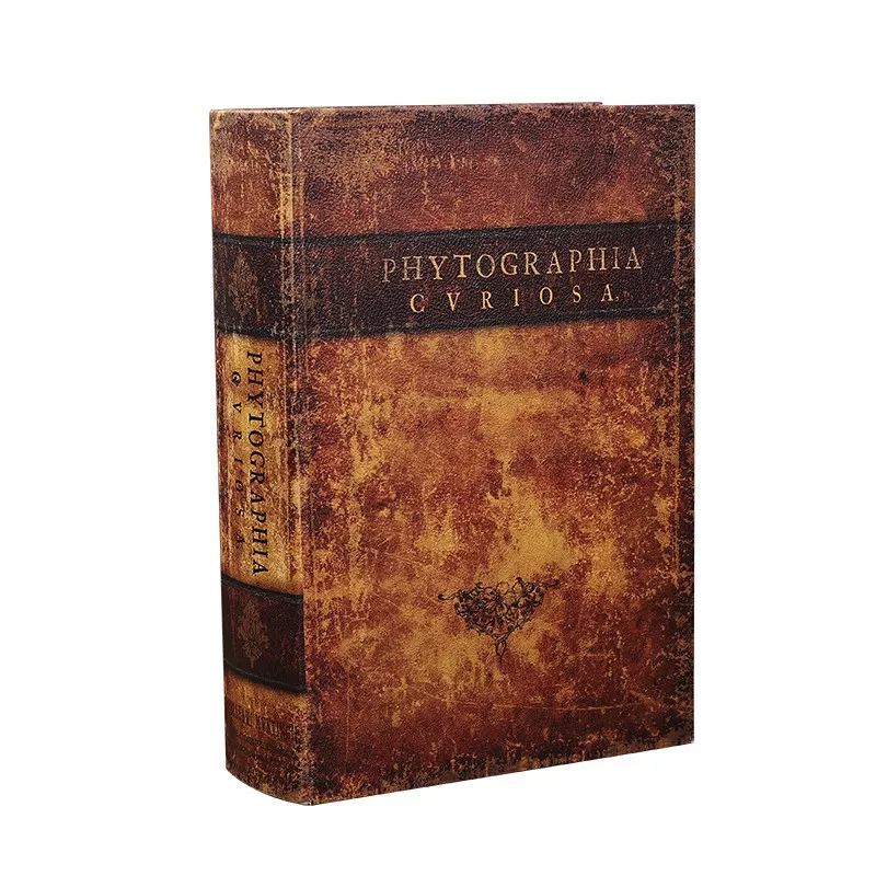 INF Vintage Bokförvaringslåda - Botanisk Design M