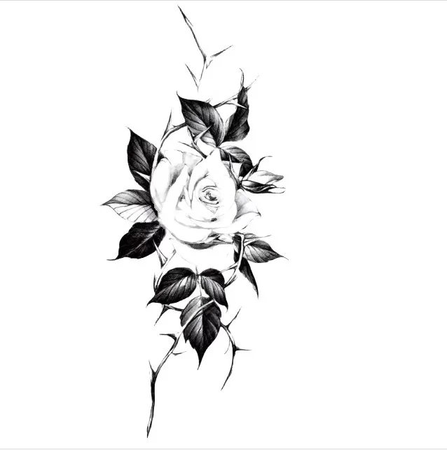 INF Paket med 6 ark tillfälliga tatueringar 5