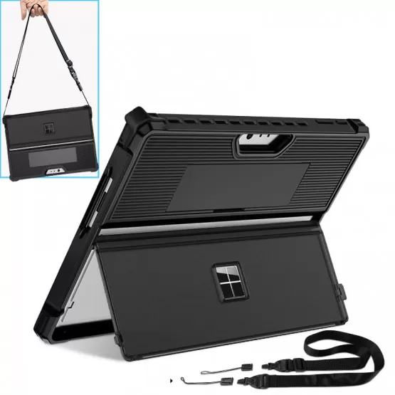 INF Surface Pro Fodral: Skyddande, Stötsäkert med Ställ & Rem