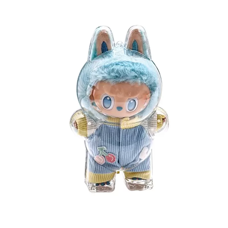 INF Transparent skyddsfodral för LABUBU 3:e generationens figurer