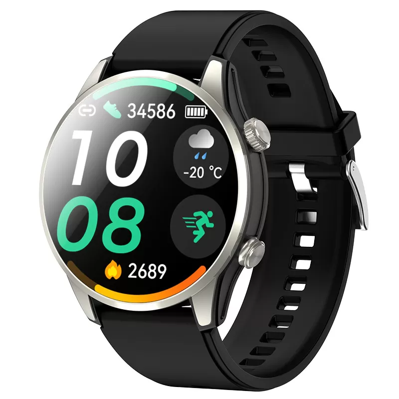 INF GPS Bluetooth Samtal Smartklocka - Silver