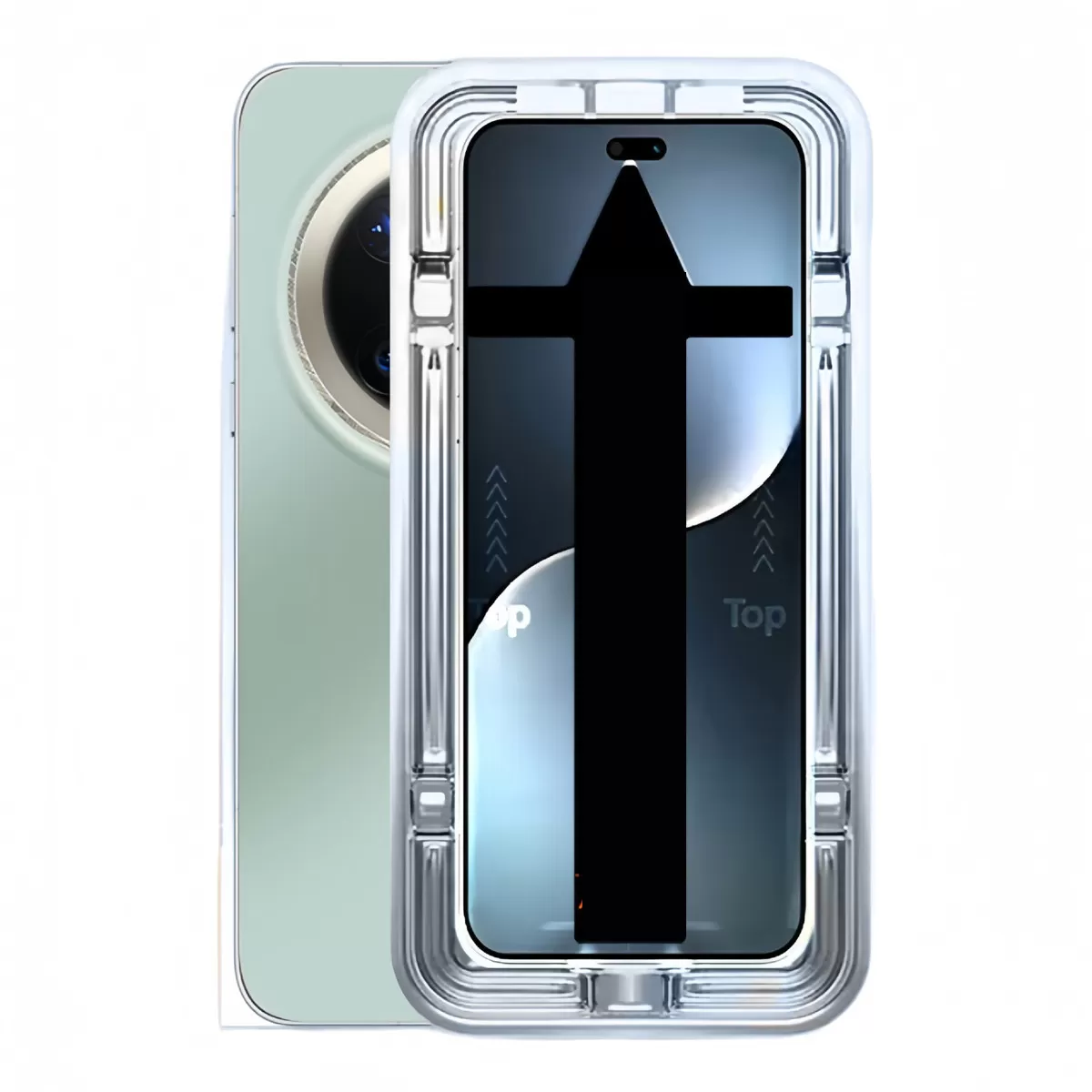 INF Kompatibel med kristallklart härdat glas för Huawei Mate 40 Pro-serien