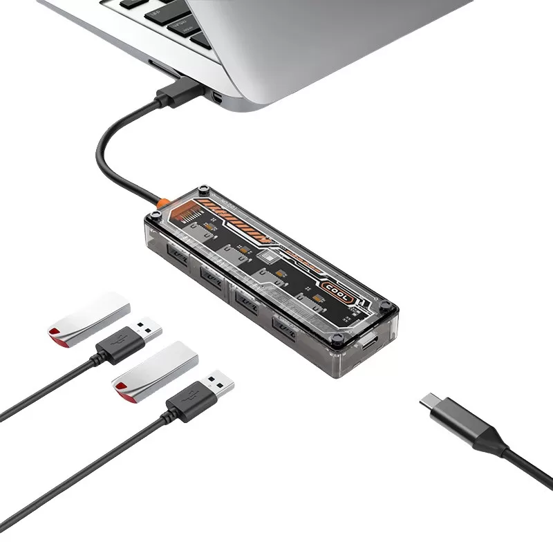 INF Dockningsstation: Kompakt och kraftfull USB-hubb
