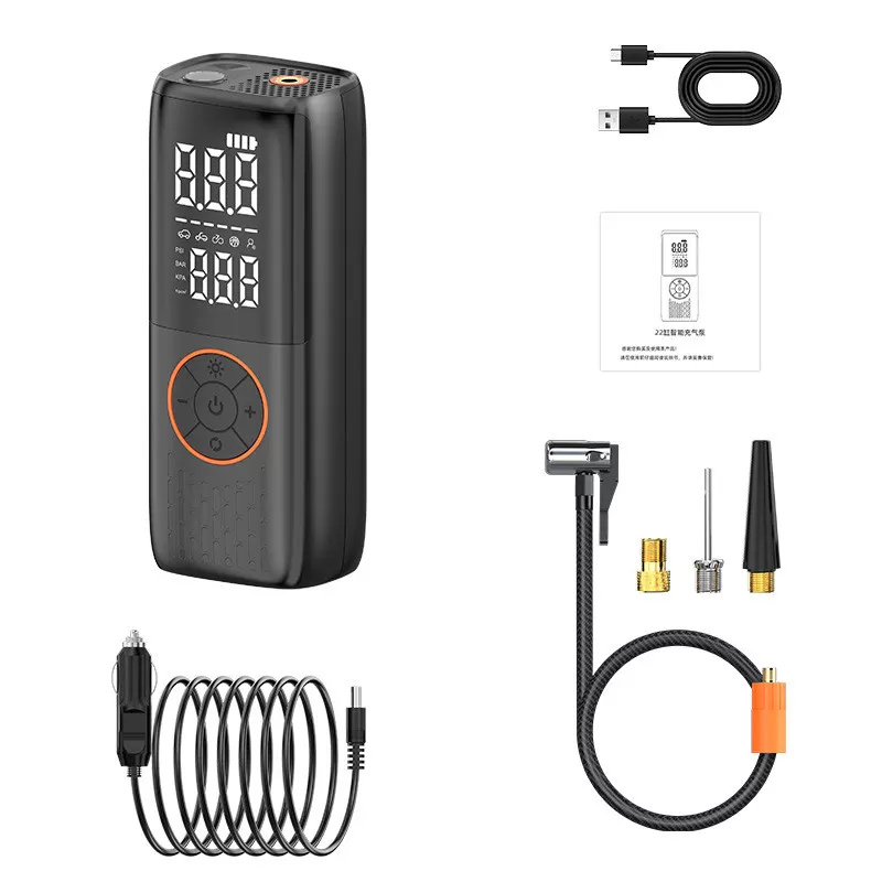 INF Smart Bil Luftpump Bärbar och Kraftfull