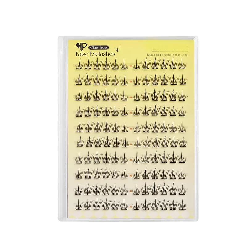 INF Naturliga lösögonfransar - Enkel applicering, återanvändbara