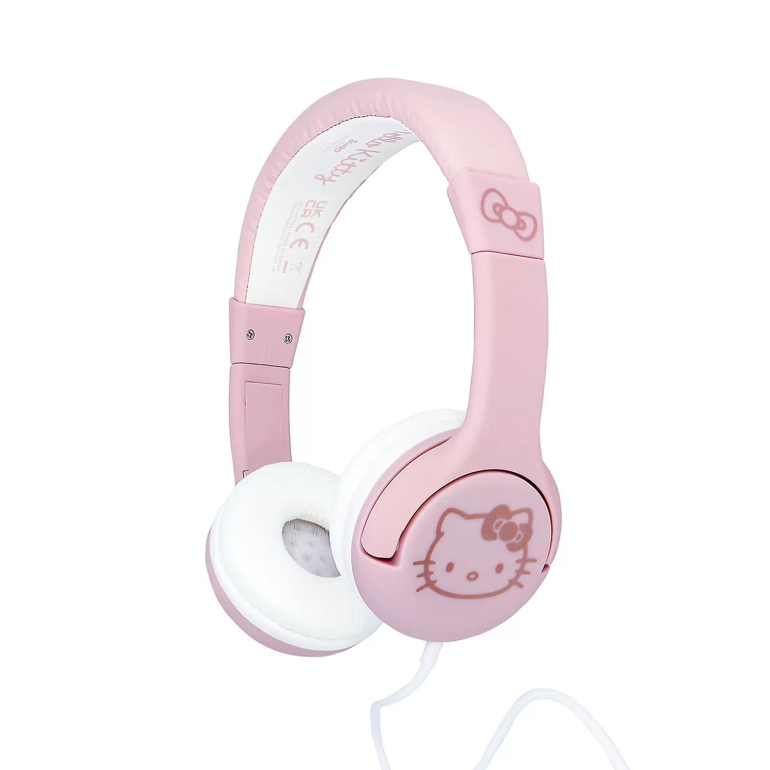 HELLO KITTY Hörlur Hello Kitty On-Ear 85dB Trådbunden Rose
