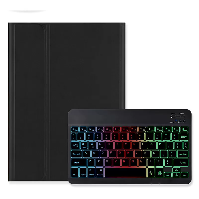 INF Svart Bluetooth-tangentbordsfodral för Lenovo M10 Plus