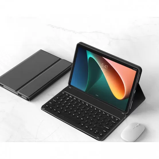 INF Phantom Black Bluetooth-tangentbordsfodral för Xiaomi Pad 7/7Pro