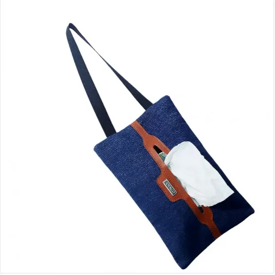 INF Stilren Bilvävnadshållare i Denim - Bekväm & Kreativ