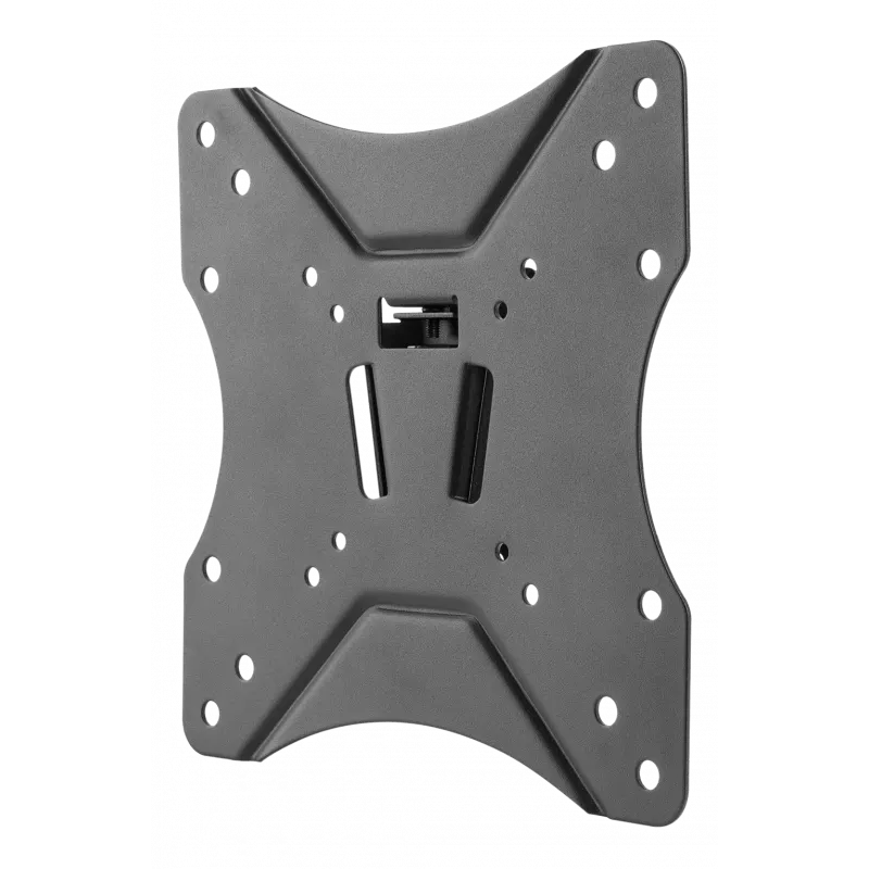 deltaco Compact slim tilt wall mount, 23"-42", 25 kg, black