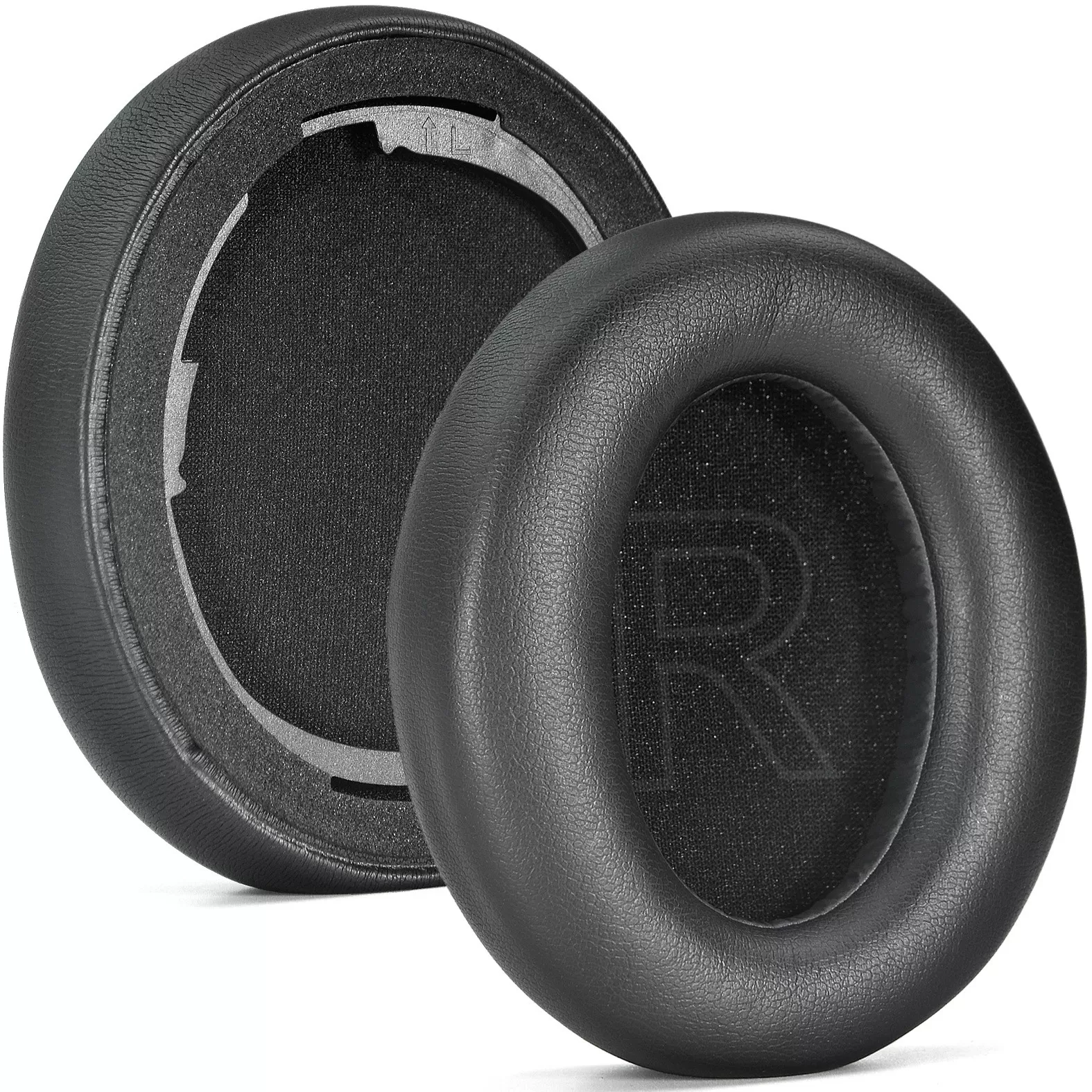 INF Kompatibel med Anker Soundcore Q11i trådlösa ersättningsöronkuddar - Svart (2-pack)