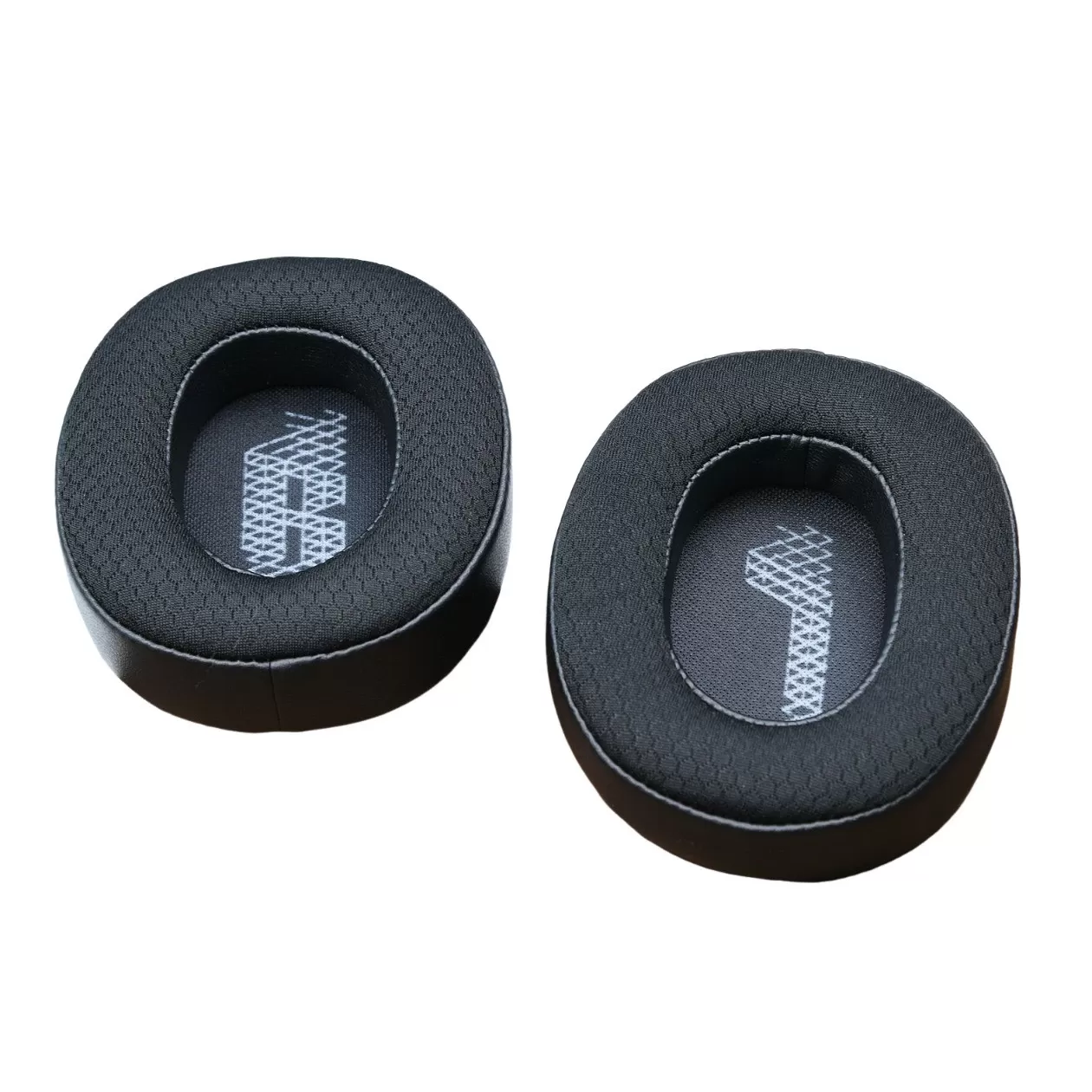 INF Premium Svarta Läder- och Mesh-öronkuddar för JBL LIVE500BTNC