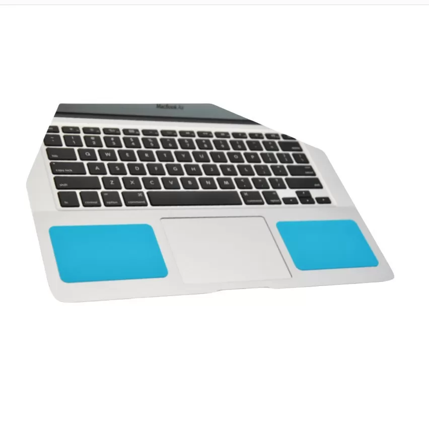 INF Bekvämt handledsstöd i silikon för MacBook Blå