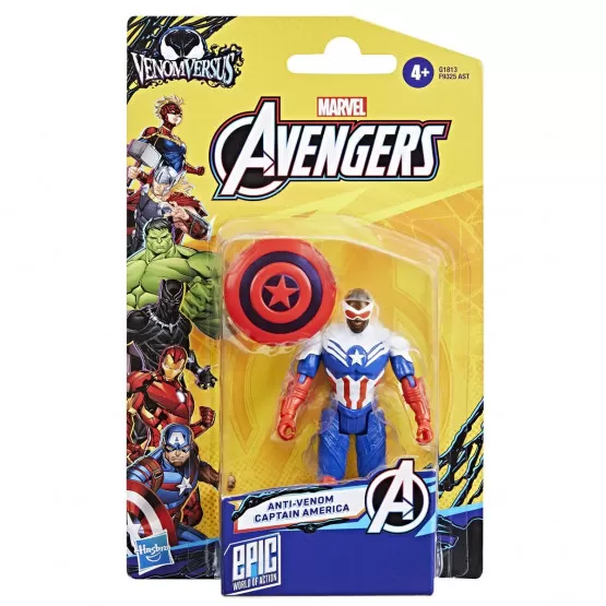 MARVEL Avengers 4 Inch Venom Captain America
