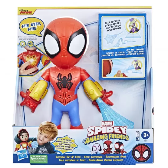 MARVEL Spidey And His Amazing Friends Electronic Spidey 10 Inch