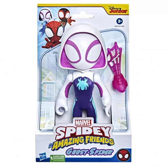 MARVEL Spidey And His Amazing Friends Supersized 9 Inch Figure Ghost Spider